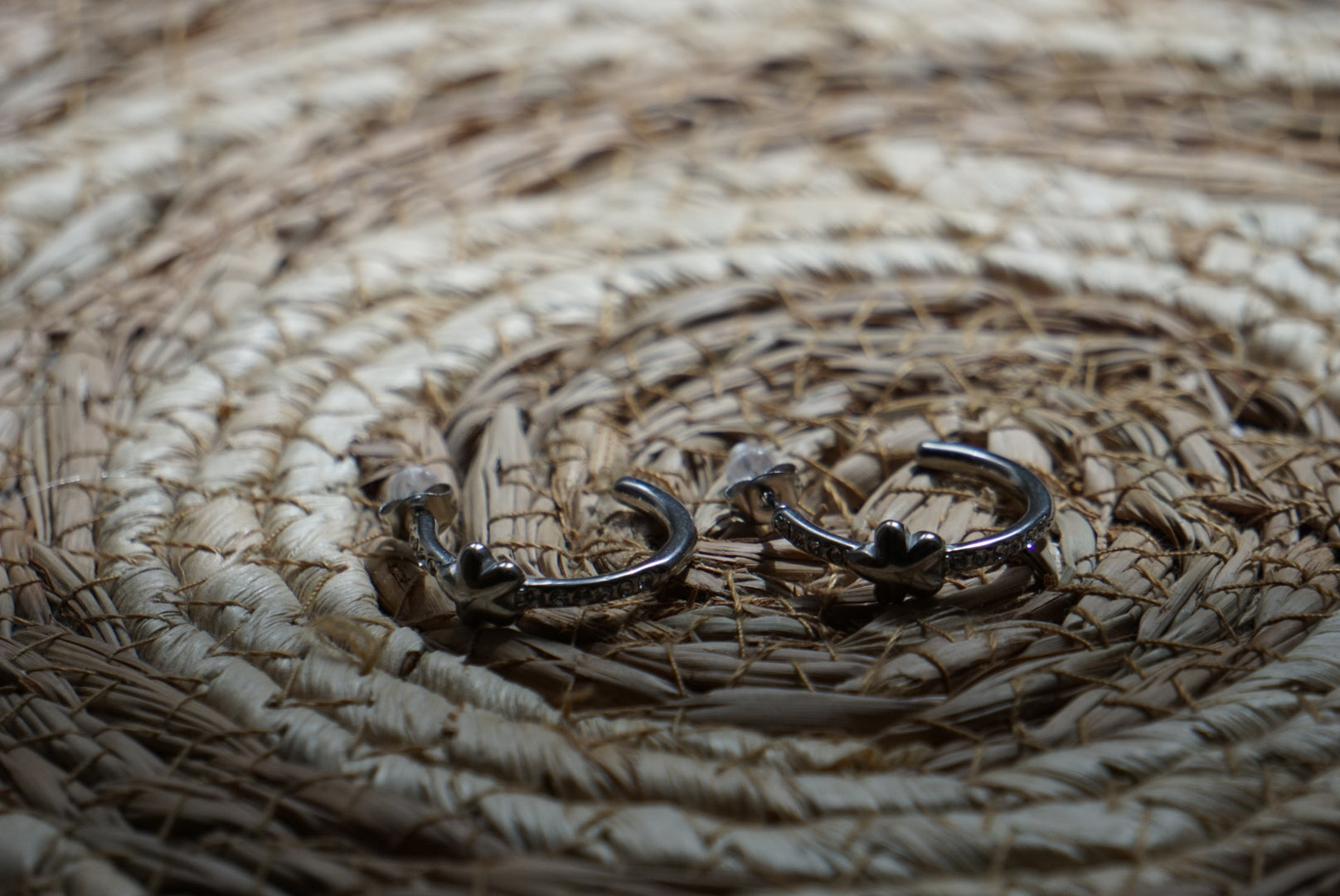 Boucle d’oreille Luna - Argent