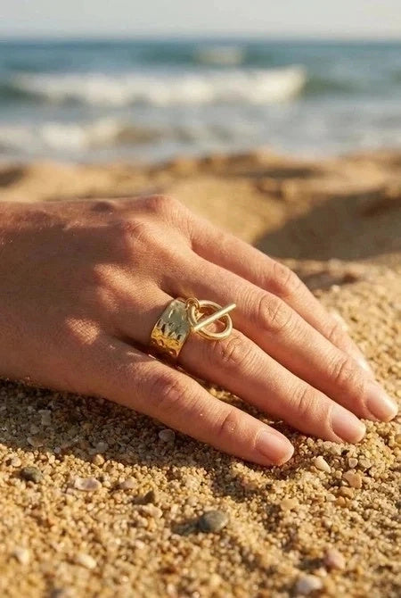 Bague Alizé - Doré